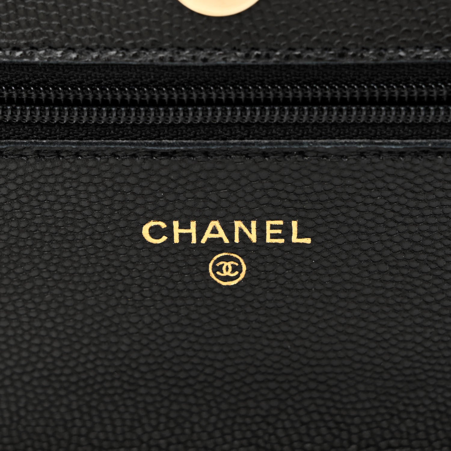 Chanel Caviar Quilted Coco Candy Wallet On Chain WOC Black 5 of 11