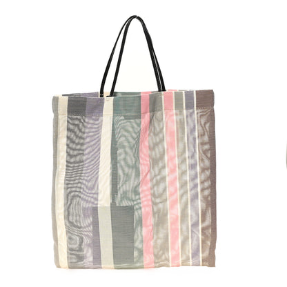 The Row Mesh Saddle Calfskin Mini Barn Tote Bag Multicolor 1 of 12