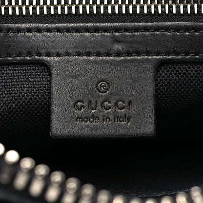 Gucci Soft GG Supreme Monogram Web Belt Bag Black Grey 7 of 12