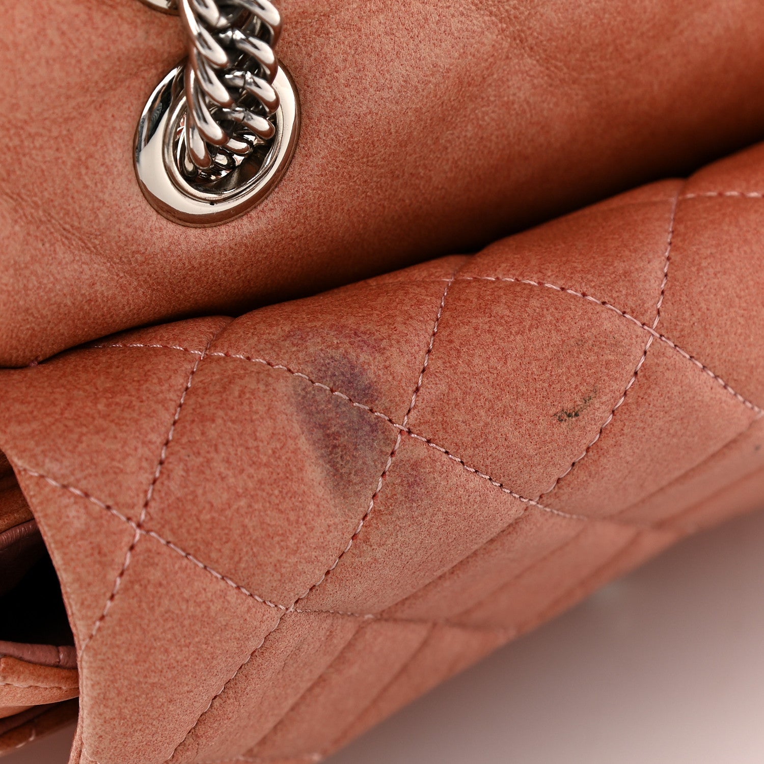 Chanel Lambskin Quilted Medium Double Flap Bijoux Chain 10 of 12