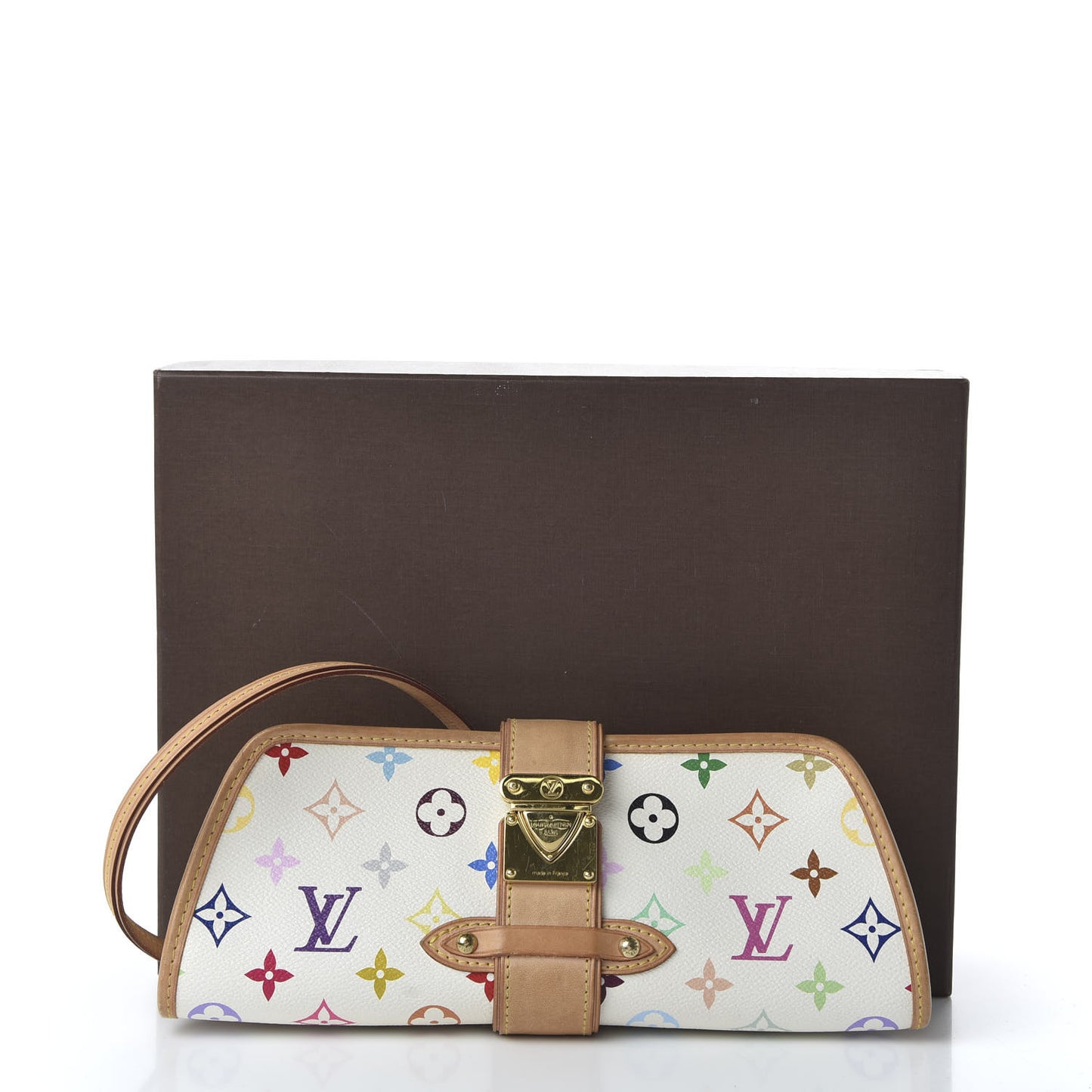 Monogram Multicolor Shirley White
