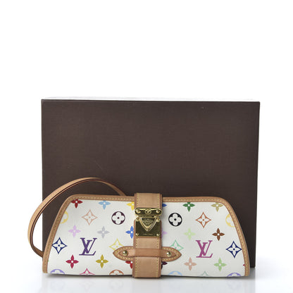Louis Vuitton Monogram Multicolor Shirley White 9 of 9