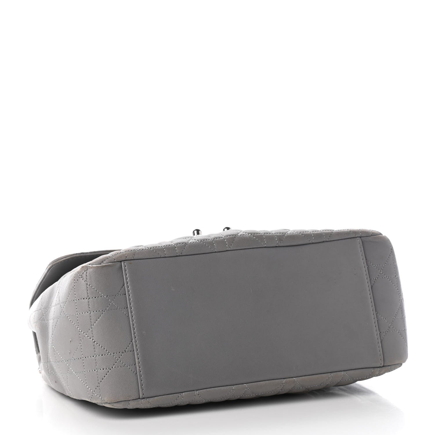 Christian Dior Lambskin Cannage Small Miss Dior Flap Grey 4 of 9