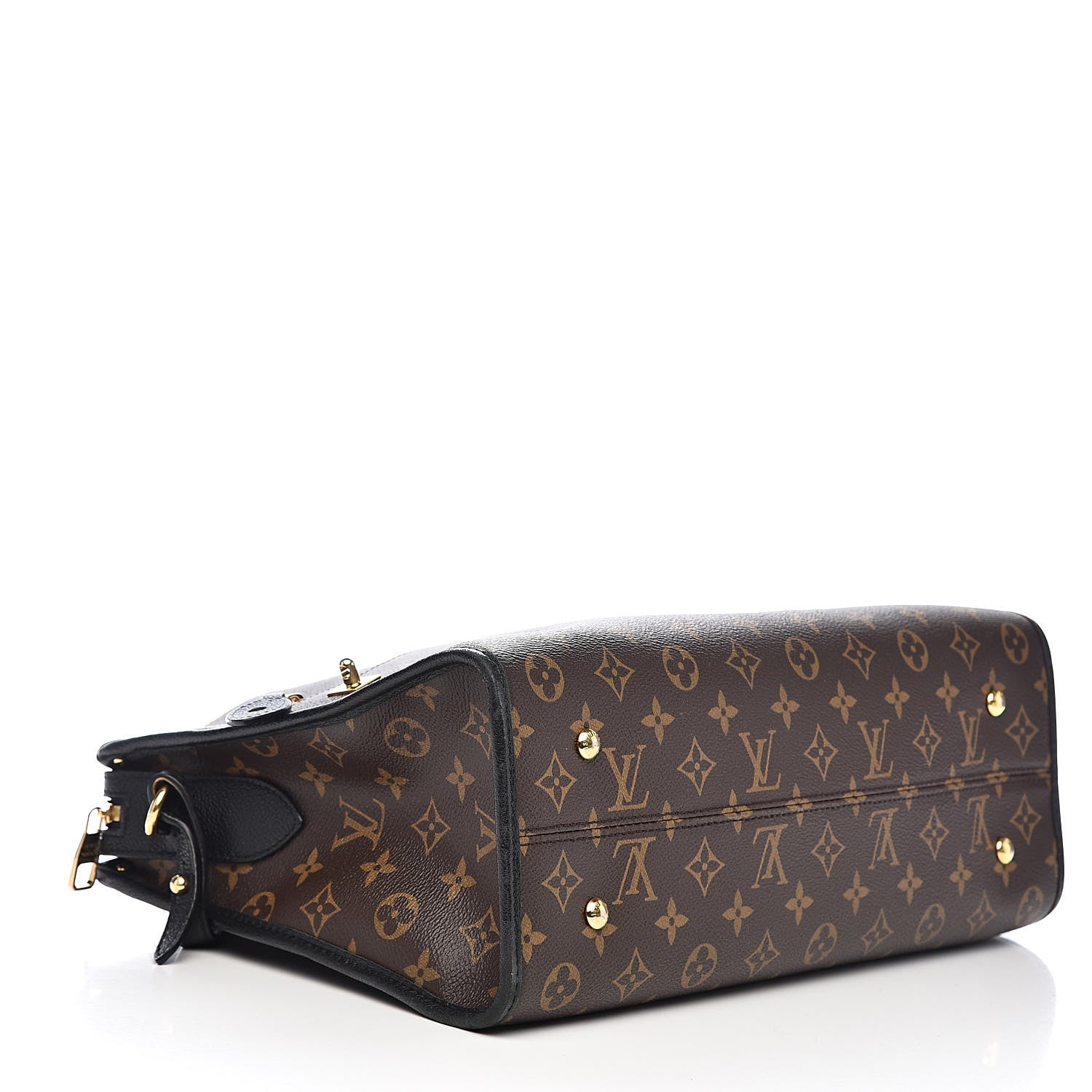 Louis Vuitton Monogram Popincourt MM Black 4 of 9