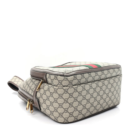 Gucci GG Supreme Monogram Medium Ophidia Day Backpack Brown Brown 4 of 11