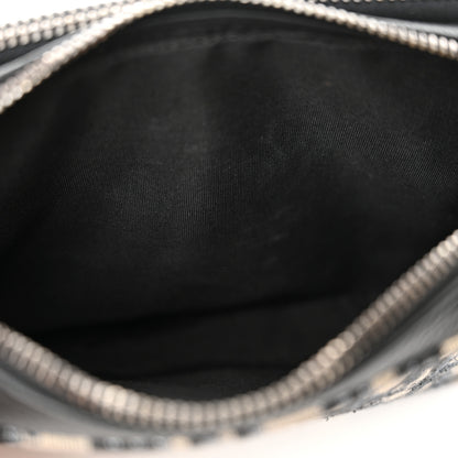 Christian Dior Oblique Pouch Navy Blue 12 of 14