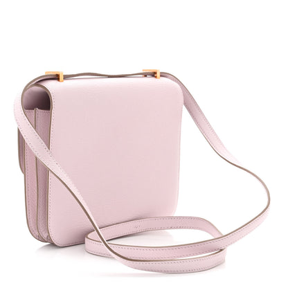 Hermes Chevre Mysore Constance 18 Mauve Pale 4 of 12