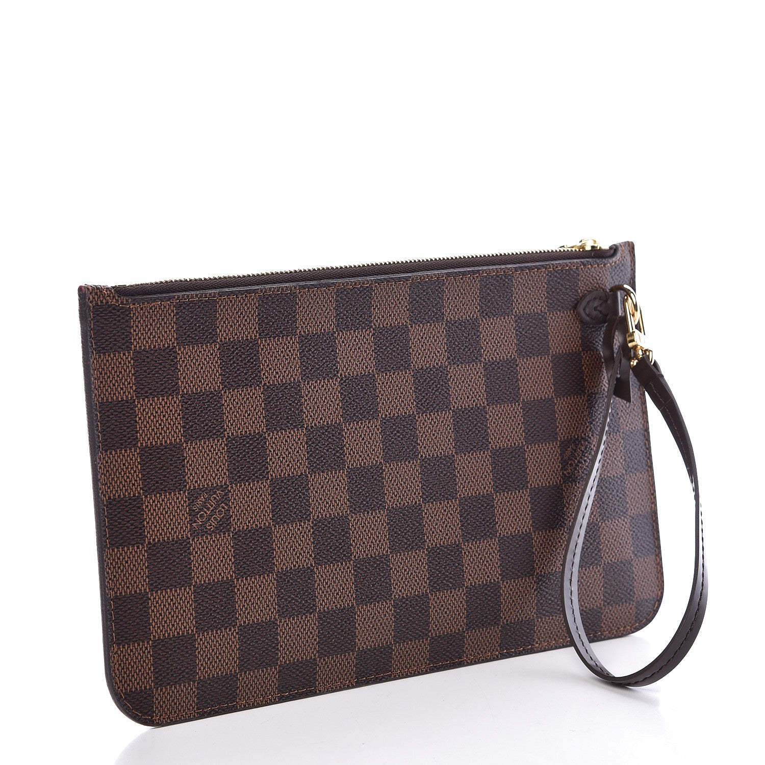 Louis Vuitton Damier Ebene Neverfull MM GM Pochette 3 of 8