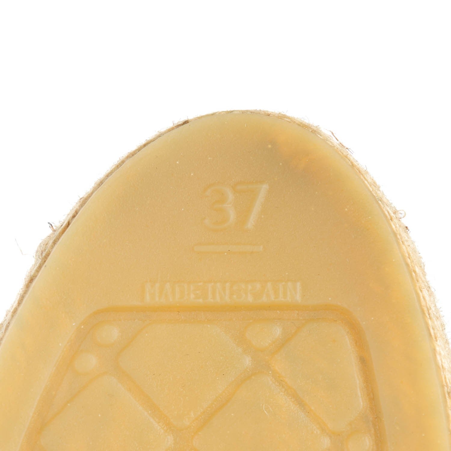 Chanel Fabric Patent CC Espadrilles 37 Multicolor Black 6 of 8