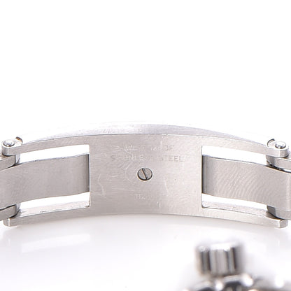 Chanel Stainless Steel Ceramic Diamond Bezel 33mm J12 Quartz Watch White 5 of 7