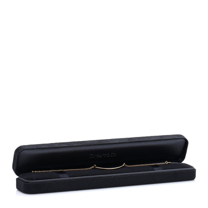 Tiffany 18K Yellow Gold T Smile Bracelet 4 of 4