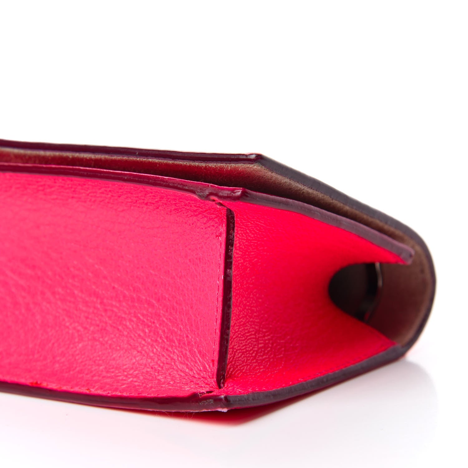 Jimmy Choo Calfskin Star Studded Floria Shocking Pink 7 of 9