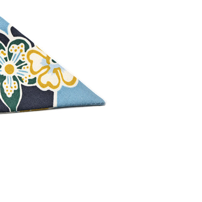 Hermes Silk Bingata Twilly Bleu Ciel Vert Rose 6 of 7