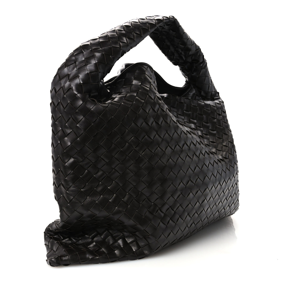 Calfskin Intrecciato Large Hop Fondant