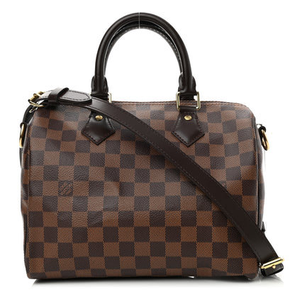 Louis Vuitton Damier Ebene Speedy Bandouliere 25 1 of 9