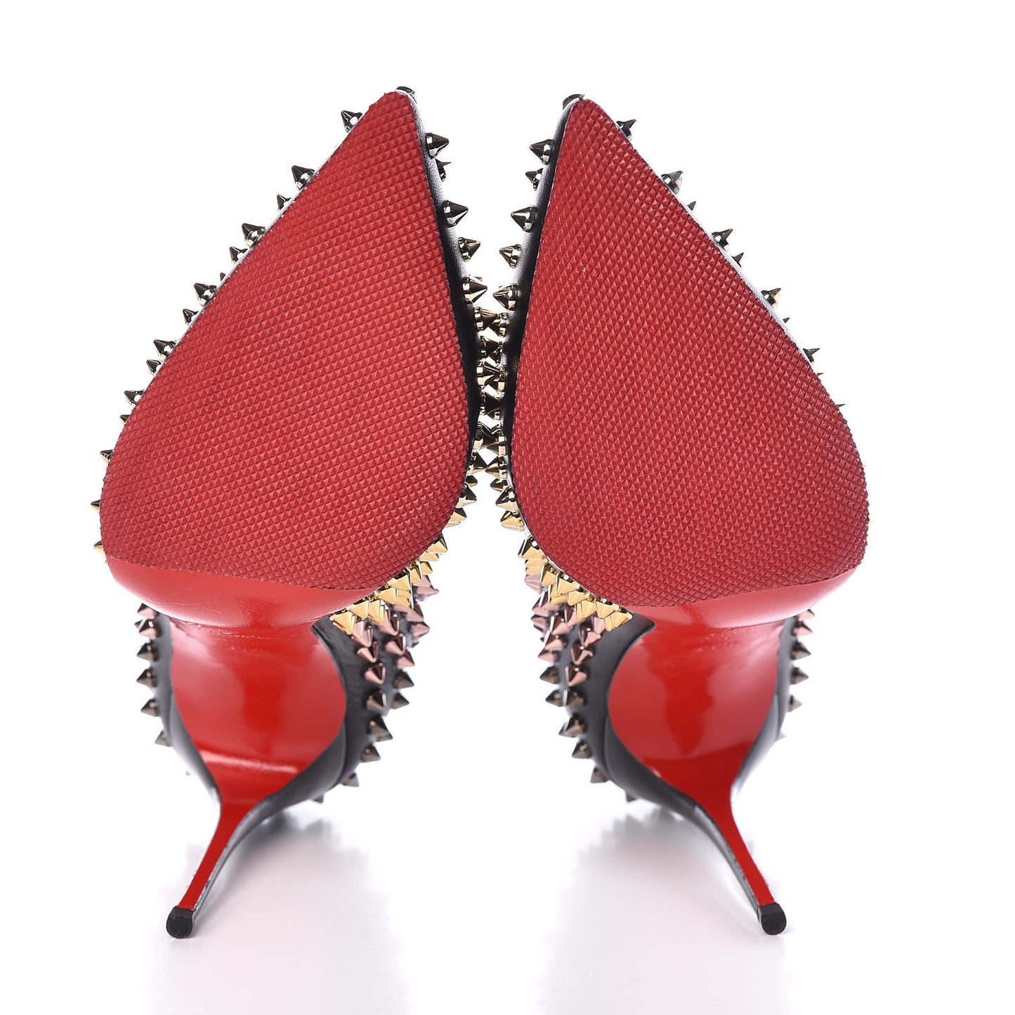Nappa Follies Spikes 100 Pumps 39.5 Black