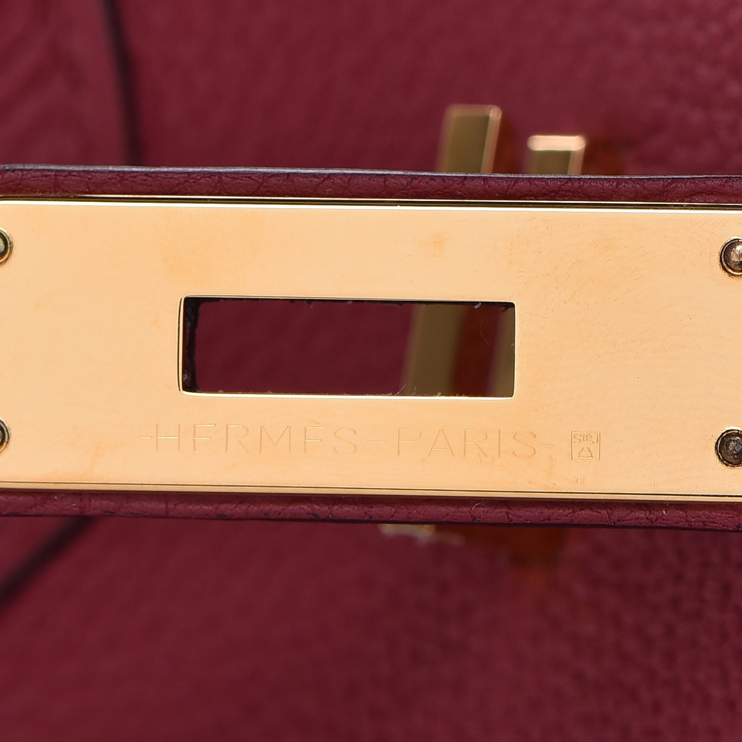 Togo Birkin 35 Rouge Grenat