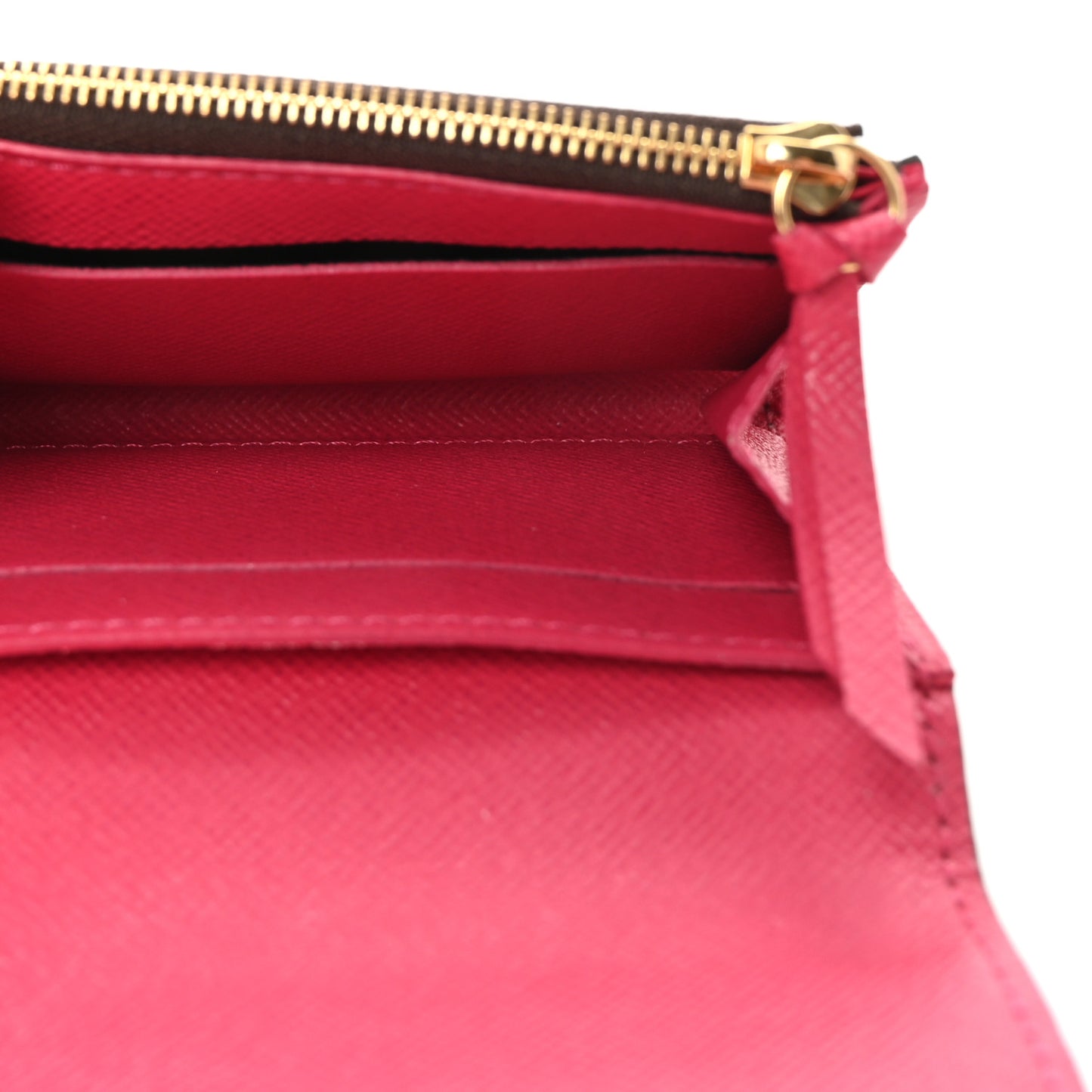 Monogram Rosalie Coin Purse Fuchsia