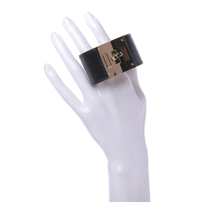 Hermes Box Kelly Dog Bracelet T3 Black 2 of 7