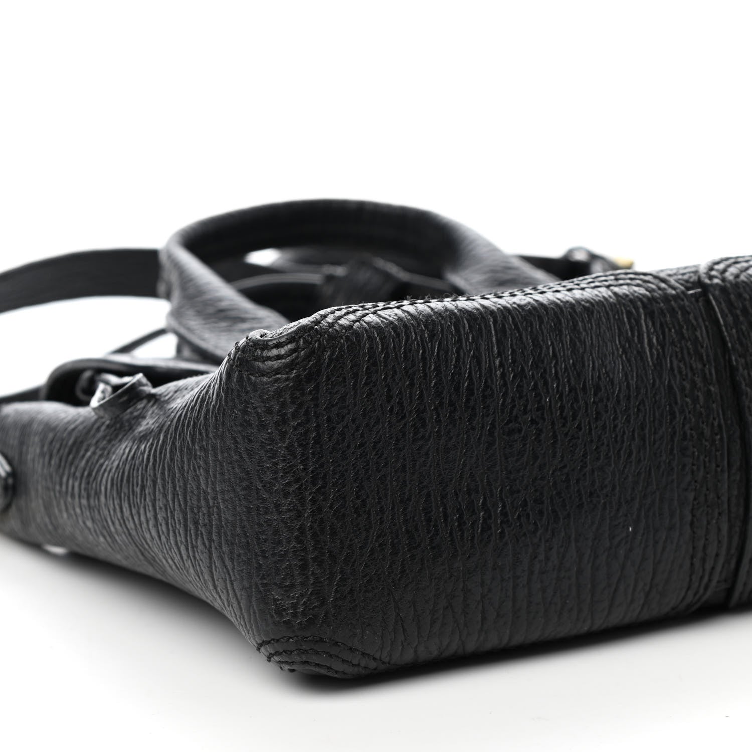 3.1 Phillip Lim Textured Calfskin Mini Pashli Satchel Black 8 of 9