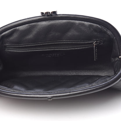 Chanel Lambskin Quilted Timeless Clutch Black 7 of 9