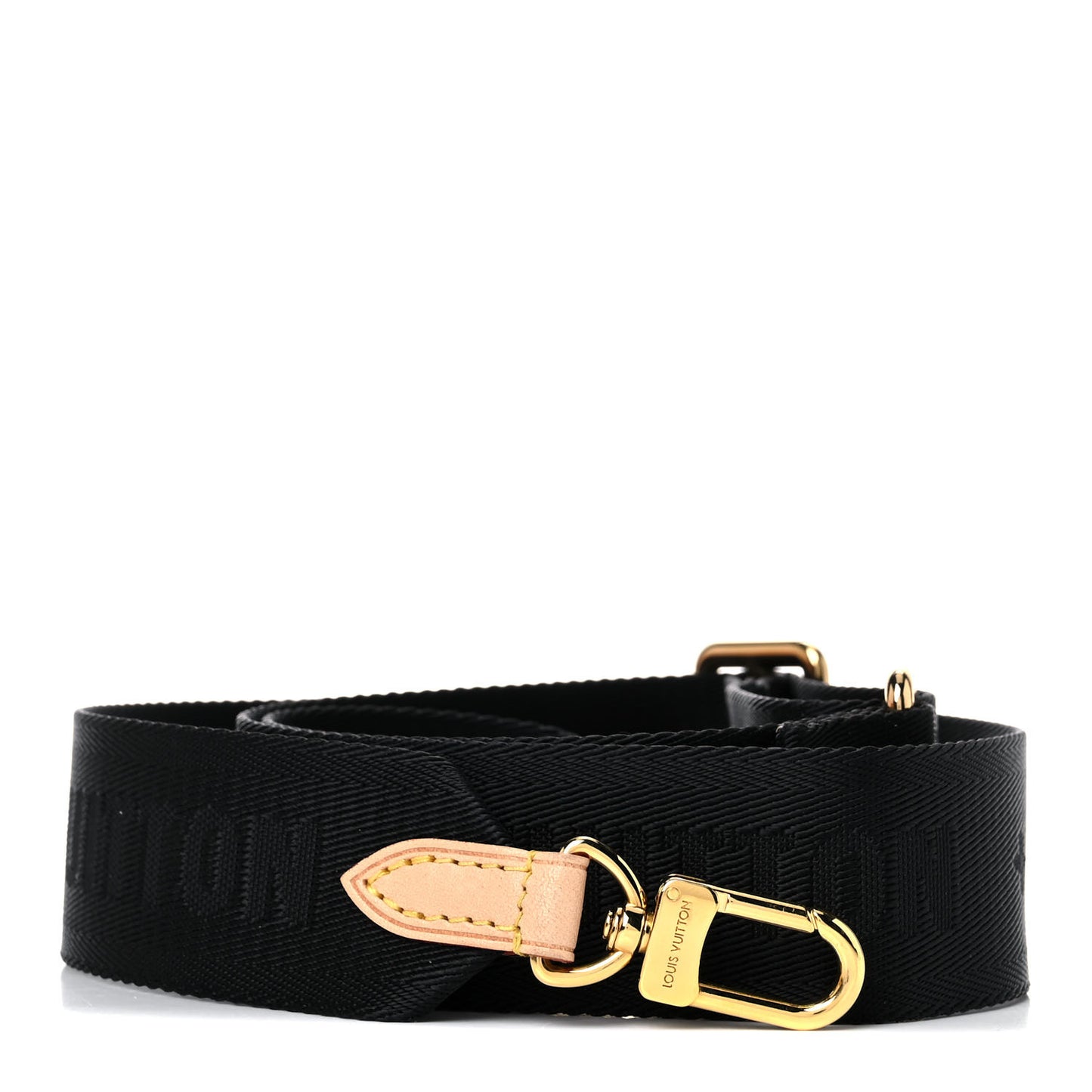 Monogram Multi Pochette Accessories Bandouliere Shoulder Strap Black