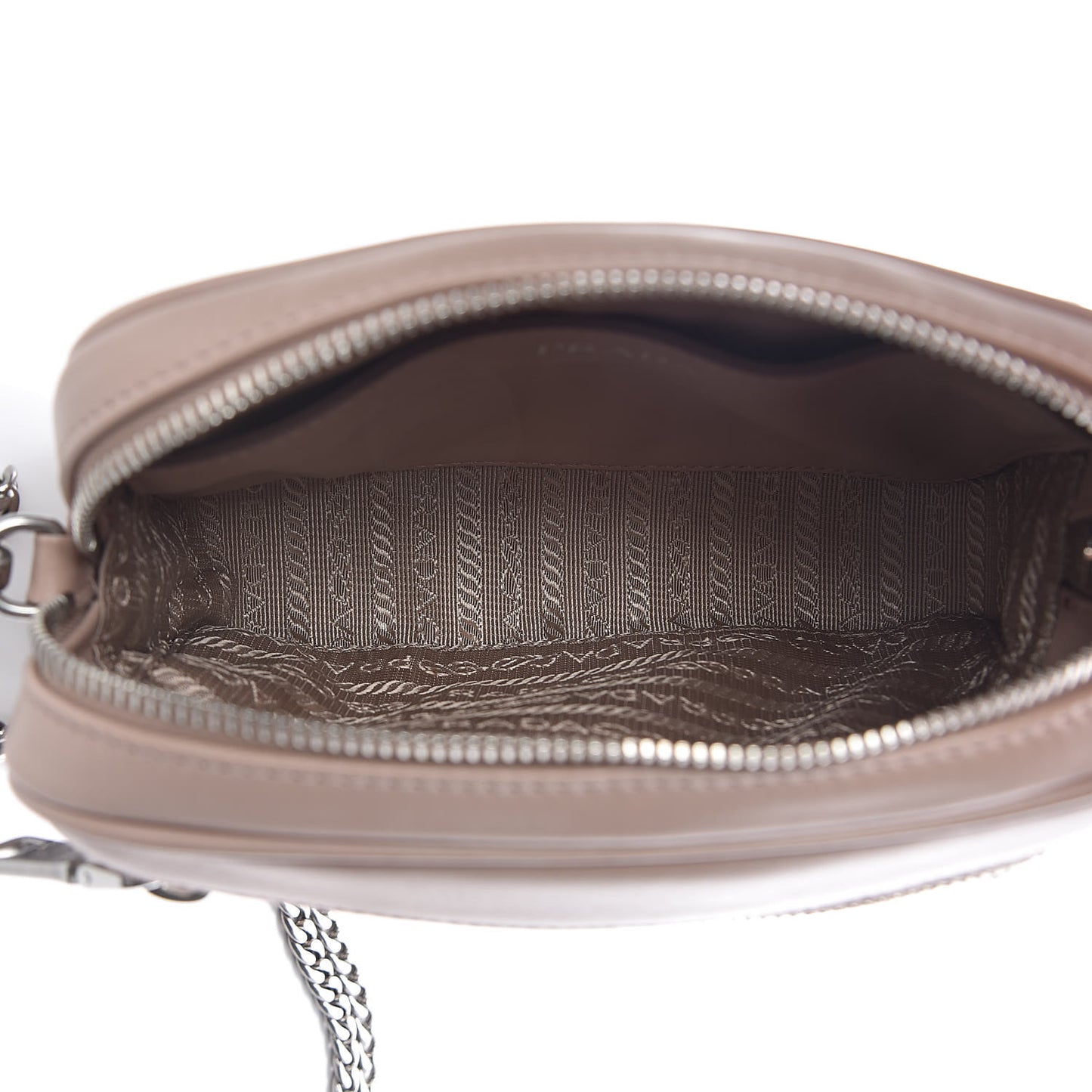Soft Calfskin Impunture Diagramme Belt Bag Cipria