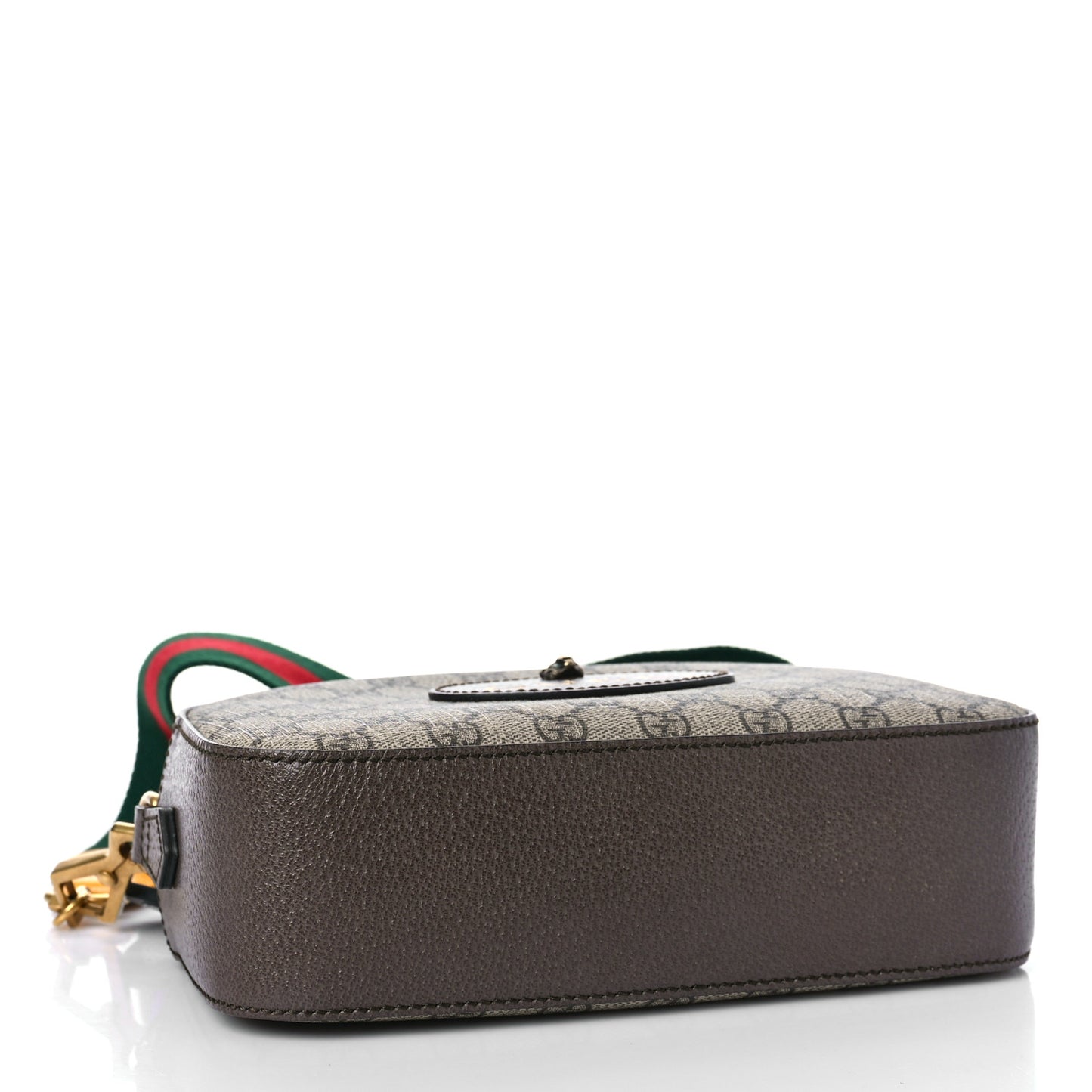 GG Supreme Monogram Web Neo Vintage Shoulder Bag Beige New Acero Crop