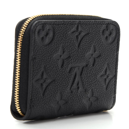 Louis Vuitton Empreinte Zippy Coin Purse Black 3 of 8