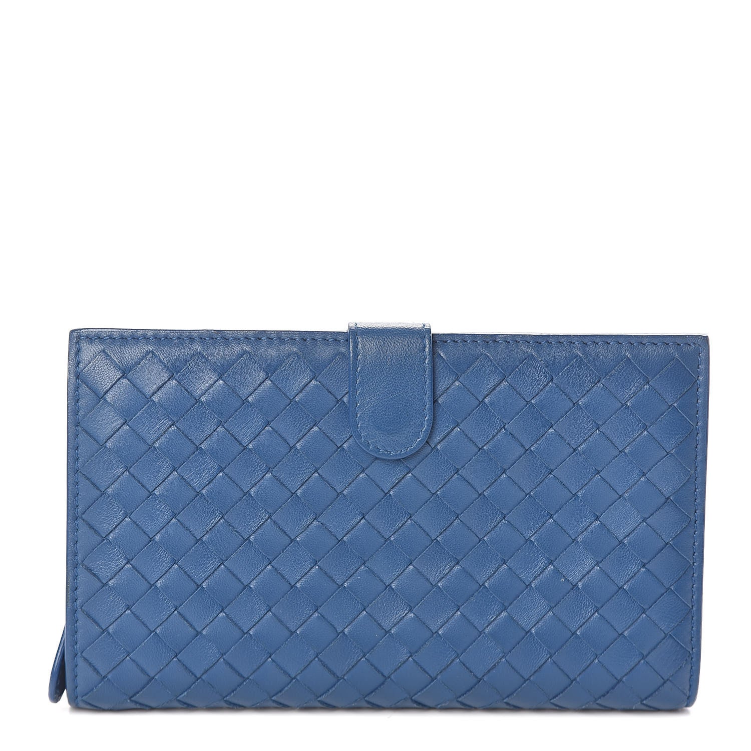 Bottega Veneta Nappa Intrecciato Continental Wallet Bleuette 1 of 7