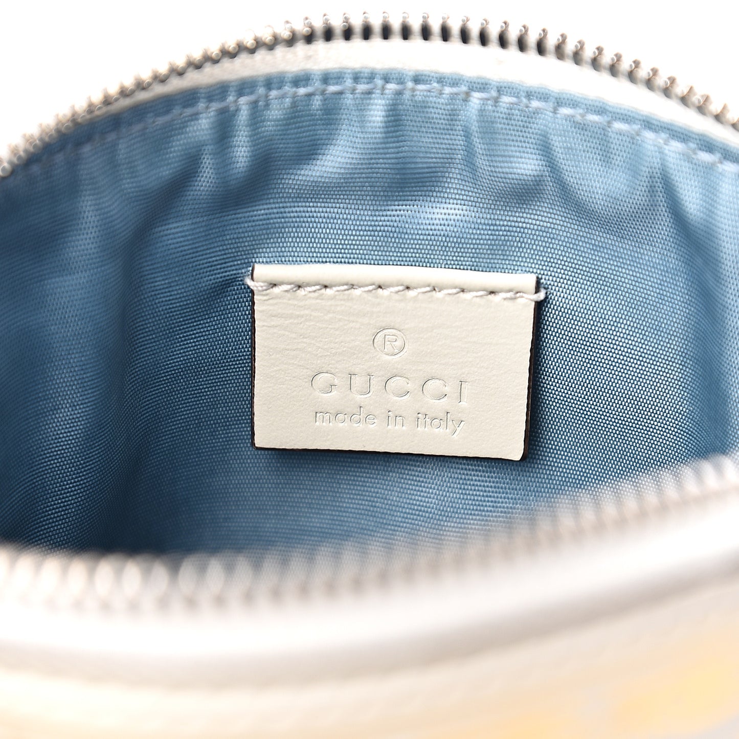 X SEGA Calfskin GUCCY Stars Mini Dome Shoulder Bag Mystic White Gold