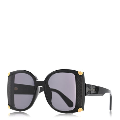 Louis Vuitton Acetate Nylon In The Mood For Love Sunglasses Z1294E Black 1 of 7