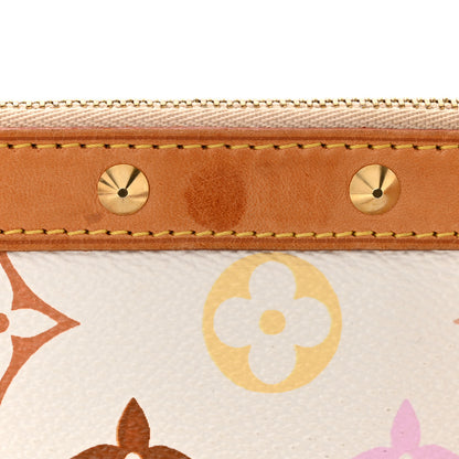 Louis Vuitton LOUIS VUITTON Monogram Multicolor Pochette Accessories White 10 of 10