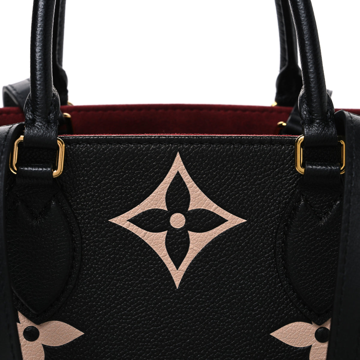 Empreinte Monogram Giant Onthego MM Black Beige