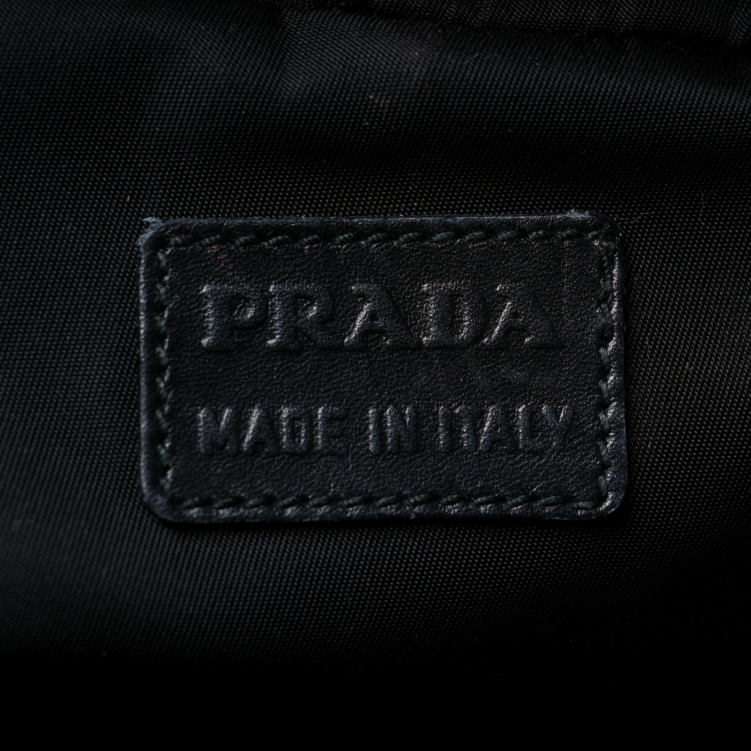 Prada Wool Cosmetic Pouch Grey 6 of 9