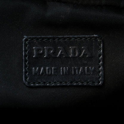 Prada Wool Cosmetic Pouch Grey 6 of 9