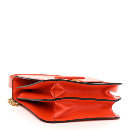 Valentino Garavani Calfskin Large VSling Shoulder Bag Goldfish 4 of 10