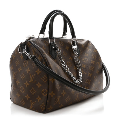 Louis Vuitton Monogram Speedy Soft 30 Dark 3 of 10