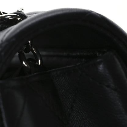 Chanel Lambskin Quilted Mini Rectangular Flap Black 11 of 11
