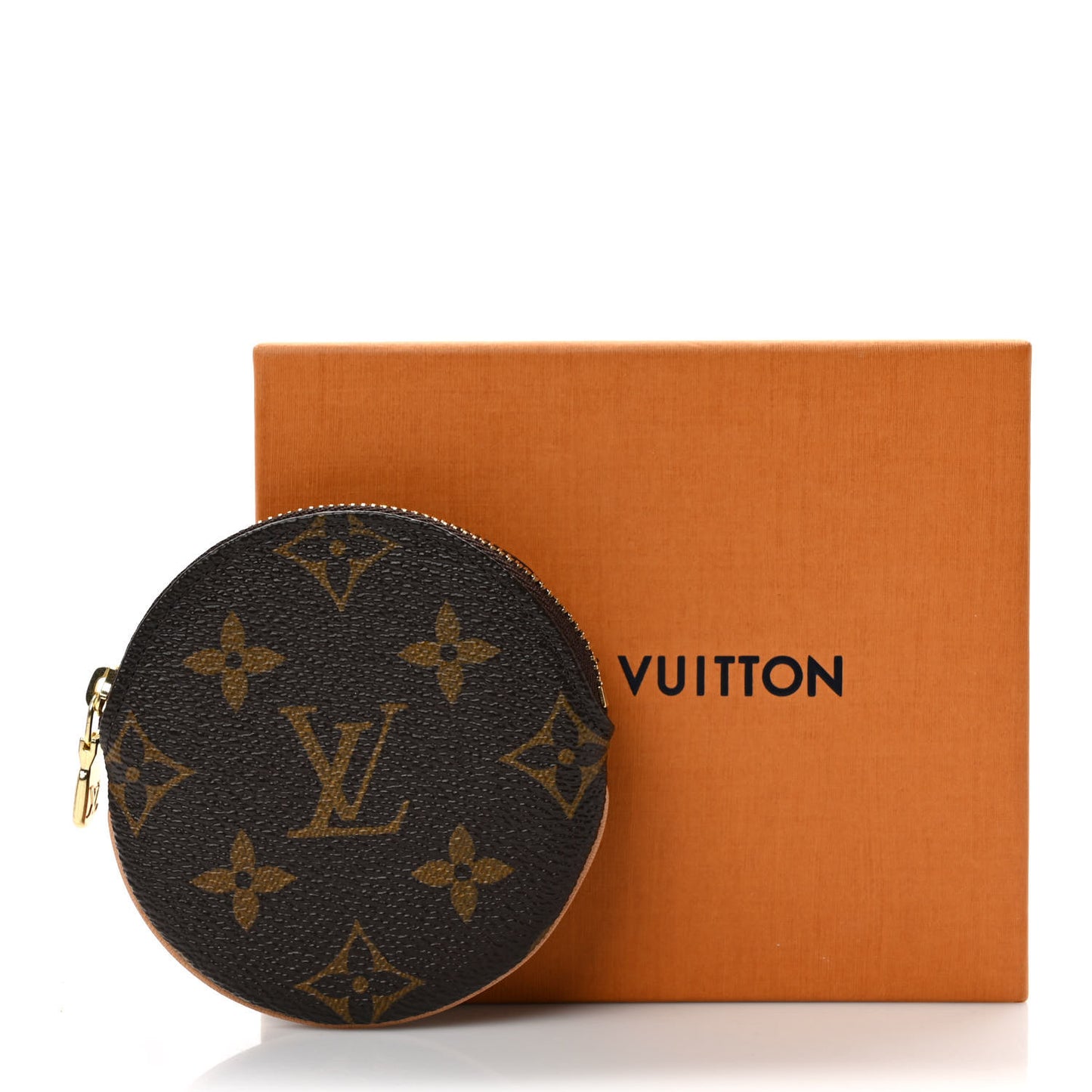 Monogram Round Coin Purse