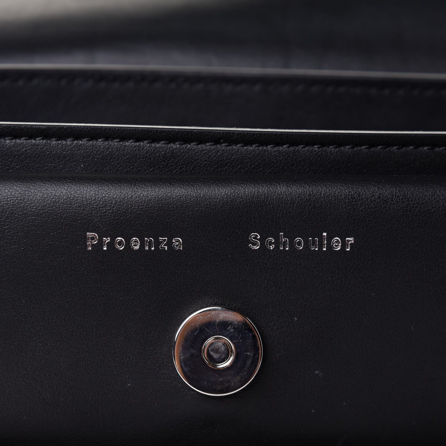 Proenza Schouler Smooth Calfskin Mini PS11 Classic Shoulder Bag Black 6 of 10