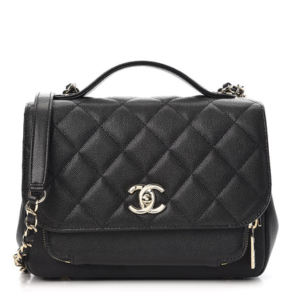 Chanel Caviar Quilted Small Business Affinity Flap Black 1 of 9
