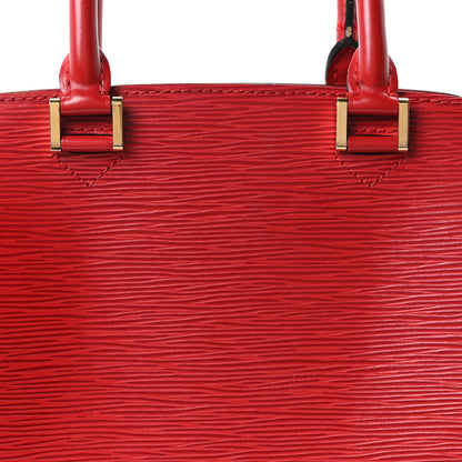 Louis Vuitton Epi Pont-Neuf Castillan Red 7 of 9