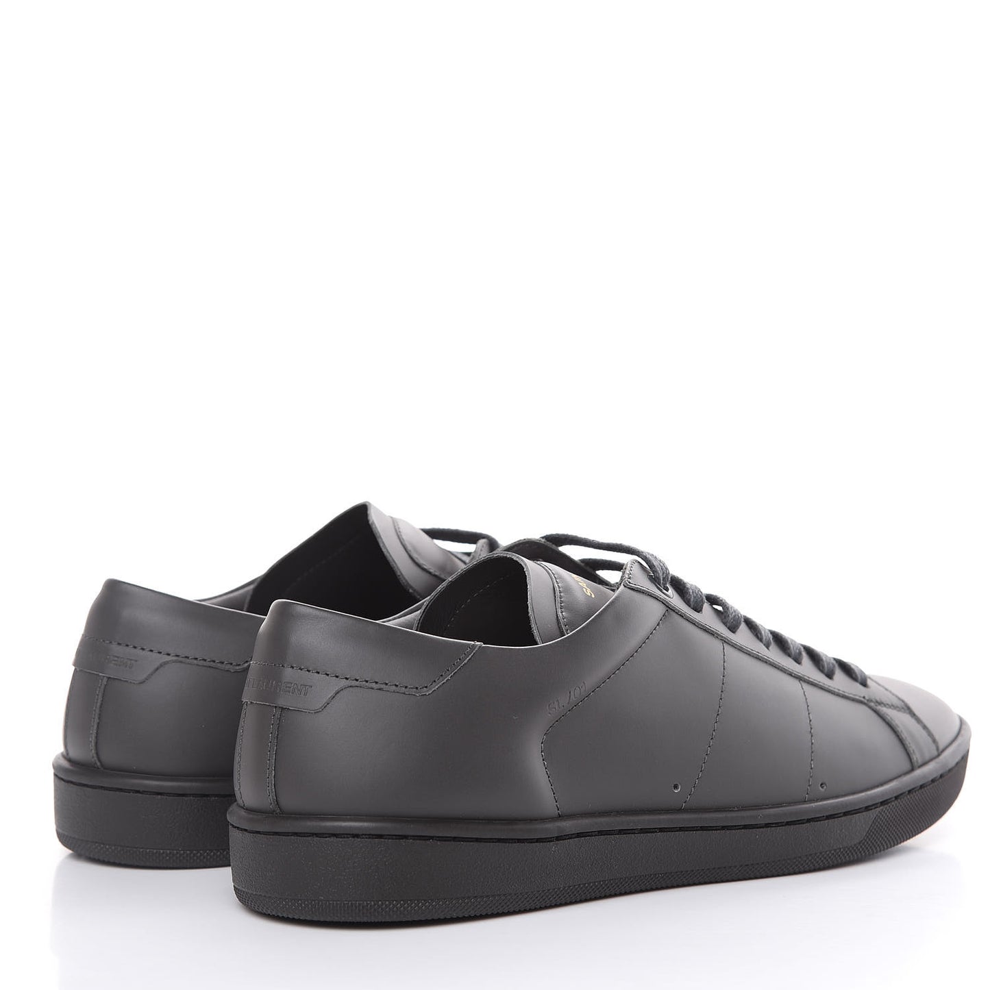Calfskin Mens Alpha Sneakers 40 Road Grey
