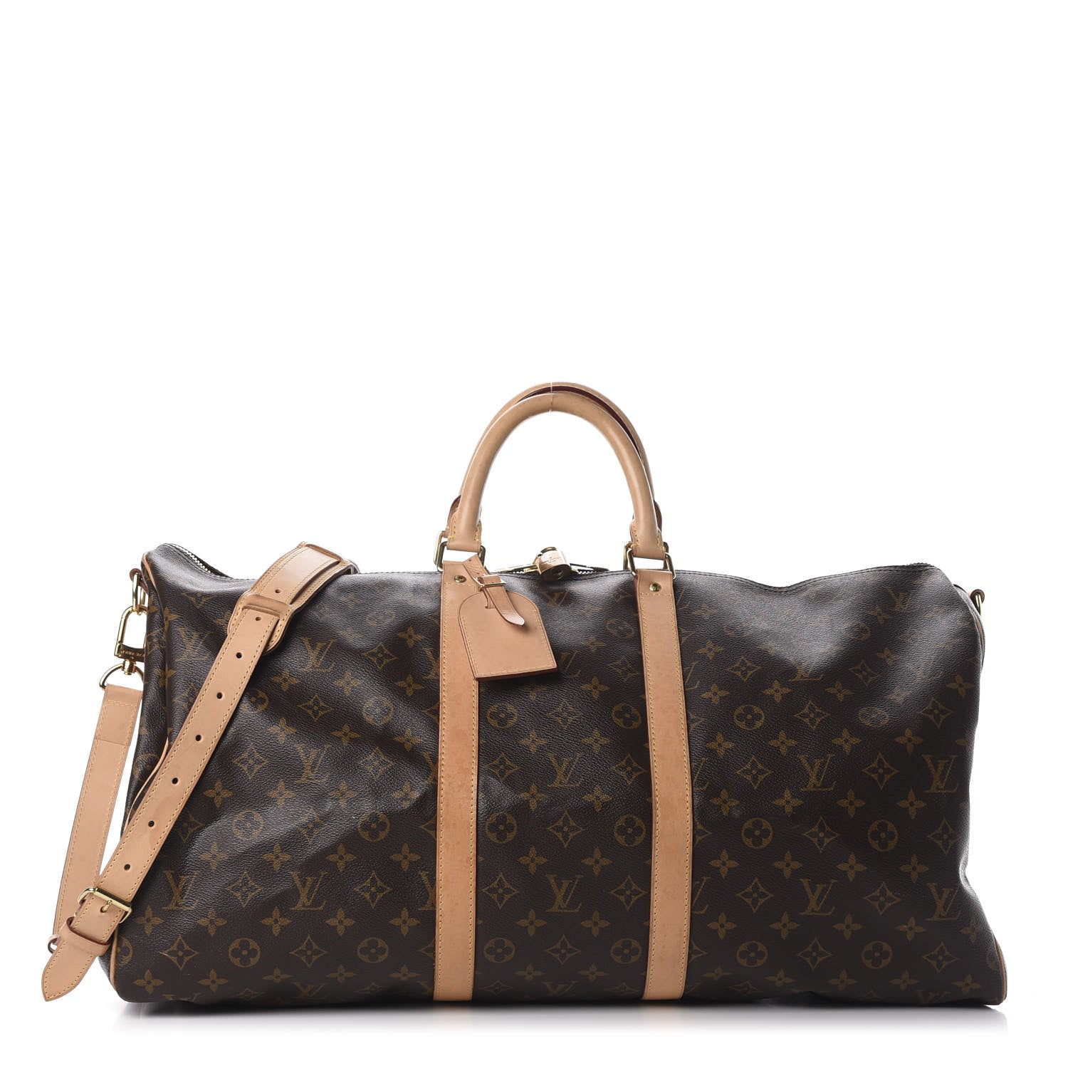 Louis Vuitton Monogram Keepall Bandouliere 55 1 of 12