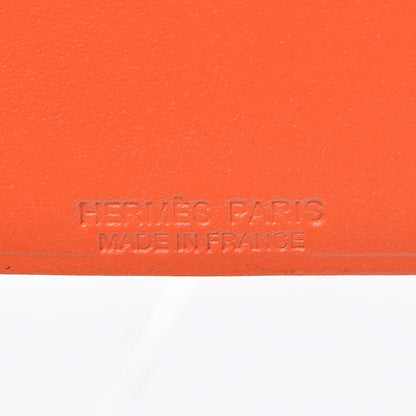 Hermes Everlisse Chevre Mysore Samarcande Horse Ornament Bag Charm Orange Rose Tyrien 3 of 4