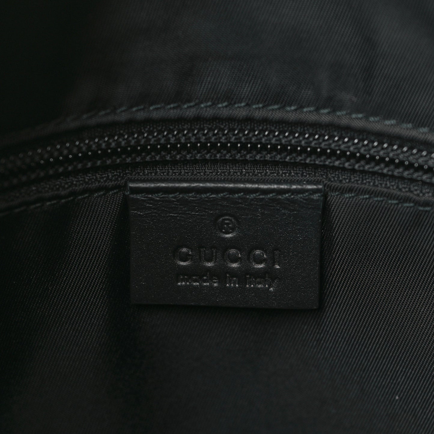 GG Supreme Monogram Crossbody Messenger Bag Black Grey
