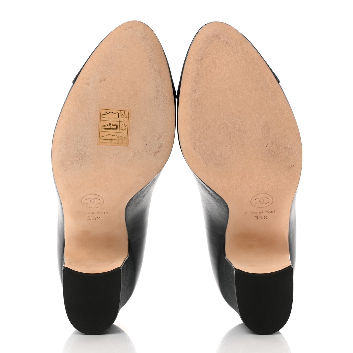 Lambskin Grosgain Cap Toe Pumps 35.5 Black