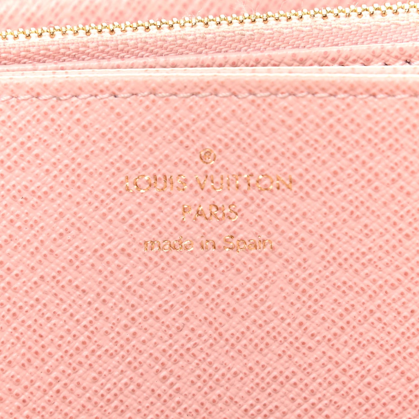 Monogram Pompon Zippy Wallet Rose Ballerine