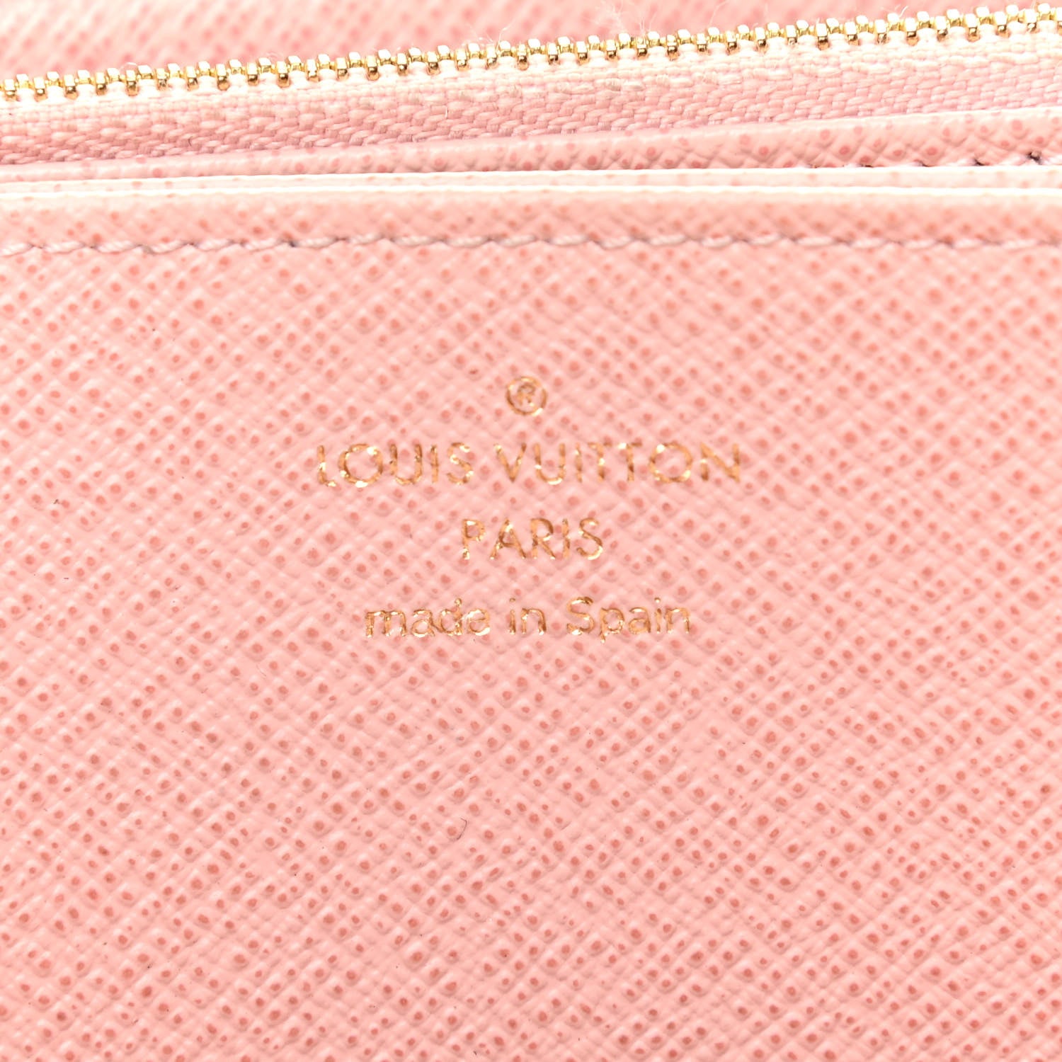 Louis Vuitton Monogram Pompon Zippy Wallet Rose Ballerine 6 of 9